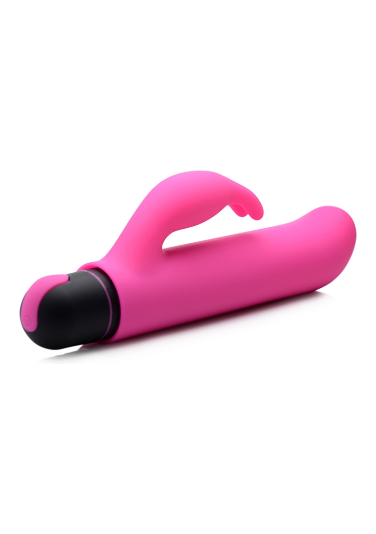 XL Bullet & Rabbit Silicone Sleeve - Pink