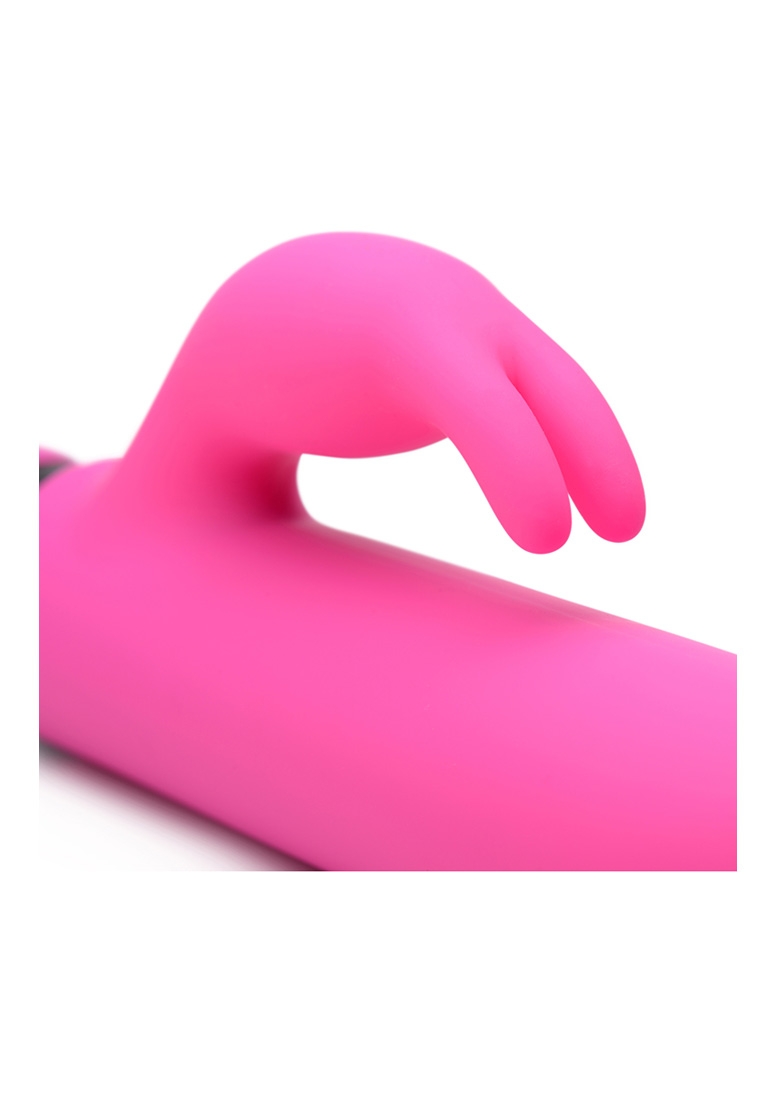 XL Bullet & Rabbit Silicone Sleeve - Pink