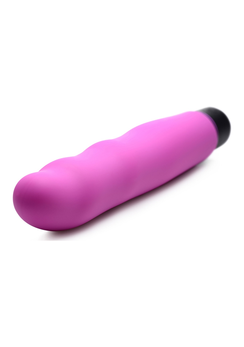 XL Bullet & Wavy Silicone Sleeve - Purple