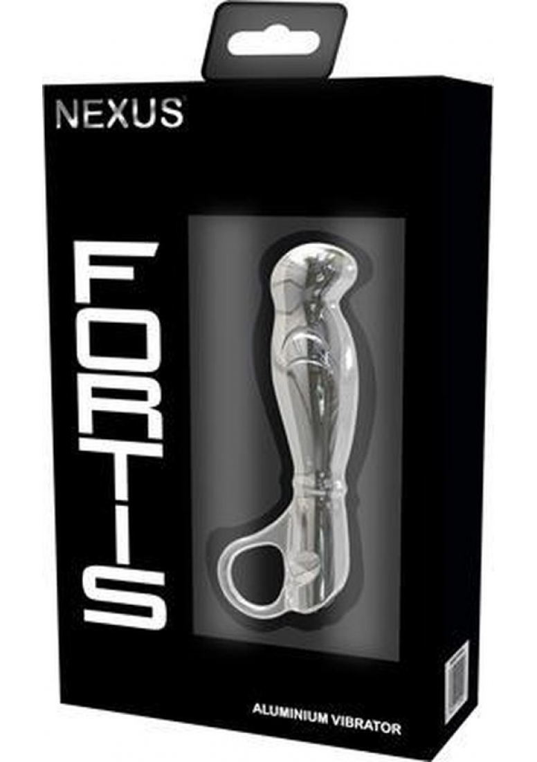 FORTIS Aluminium Vibrating Prostate Massager - Silver