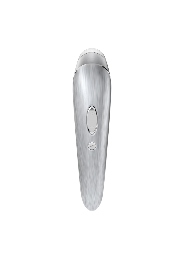 High Fashion Air Pulse Stimulator + Vibration - Silver