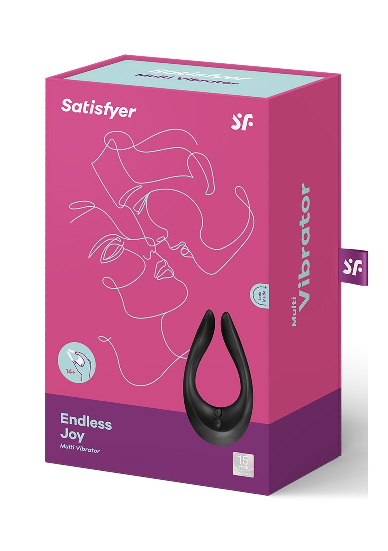 Endless Joy Multi Vibrator - Black