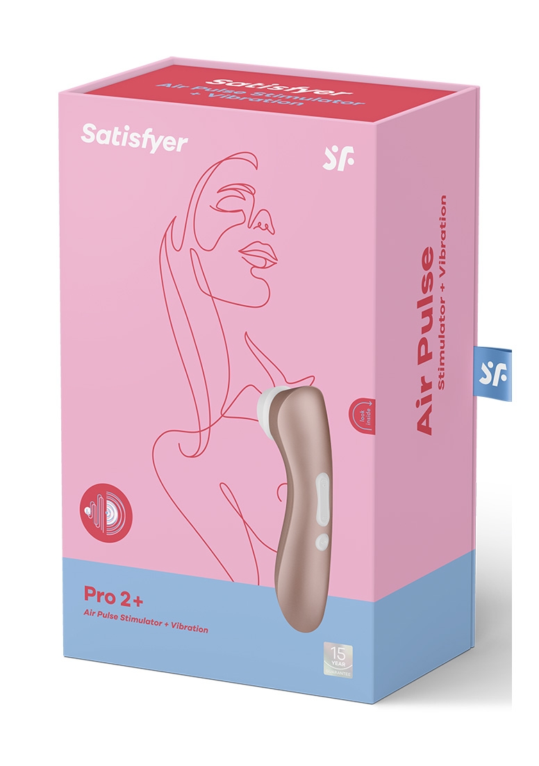 Pro 2+ Air Pulse Stiumulator + Vibration - Rose Gold