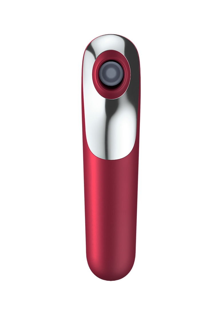 Dual Love Air Pulse Vibrator - Red