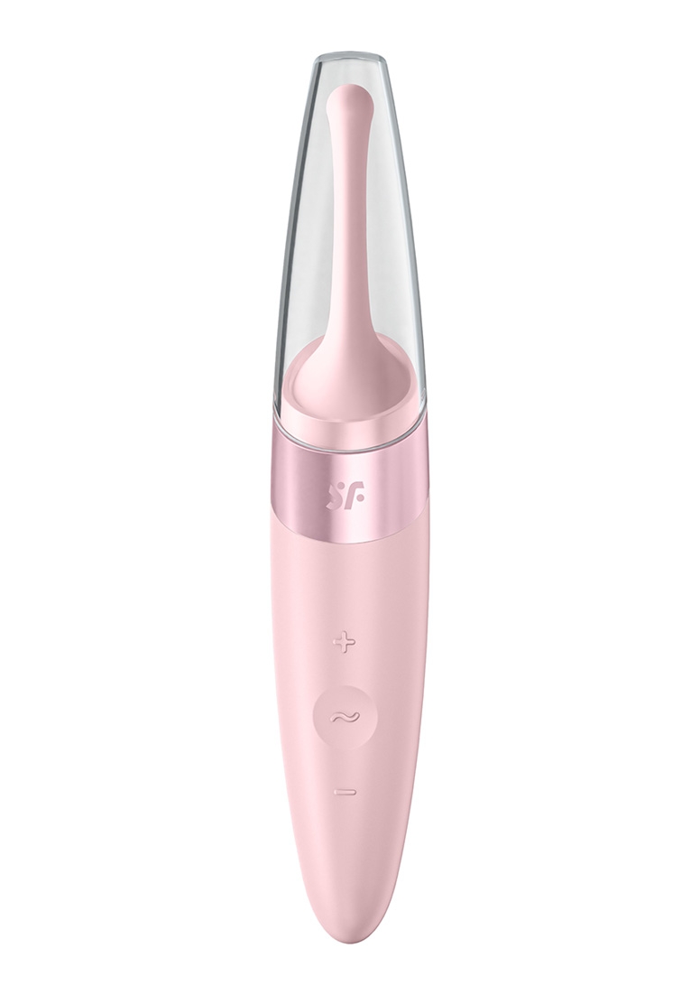 Twirling Delight Tip Vibrator - Rose