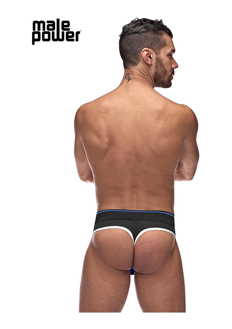 Retro Sport - Panel Thong - Royal - S/M