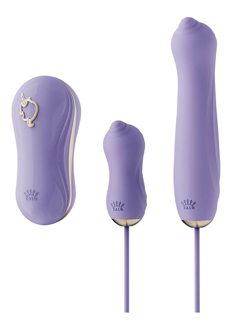 UNICORN Vibratrion & Thrusting Set - Violet