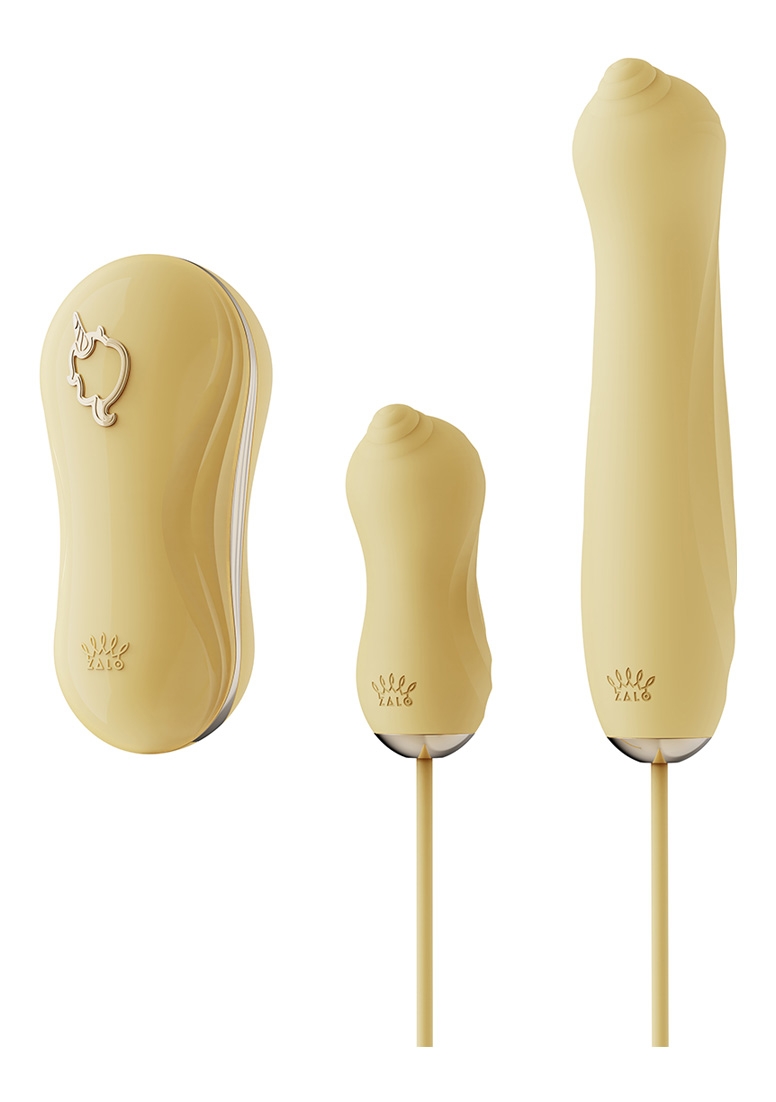 UNICORN Vibratrion & Thrusting Set - Yellow