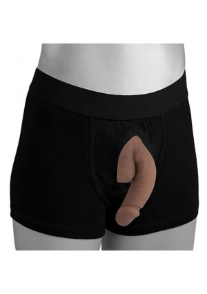 Large Bulge Packer Dildo - 6.5" Medium