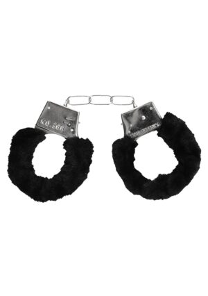 Pleasure Furry Hand Cuffs - With Quick-Release Button - Afbeelding 7