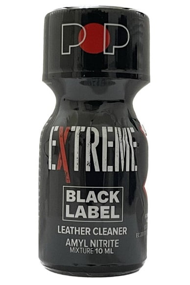 extreme black label poppers 10ml