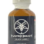 twisted beast black label poppers 24ml