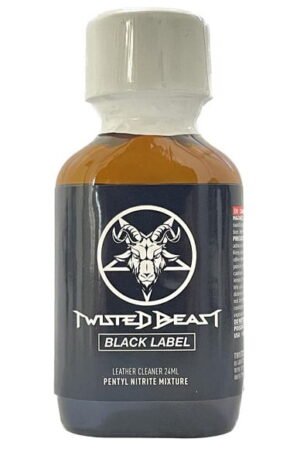 twisted beast black label poppers 24ml