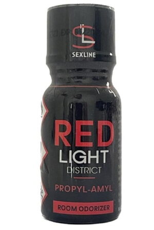 red light district propyl amyl poppers 15ml