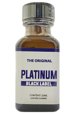 original platinum black label poppers 24ml