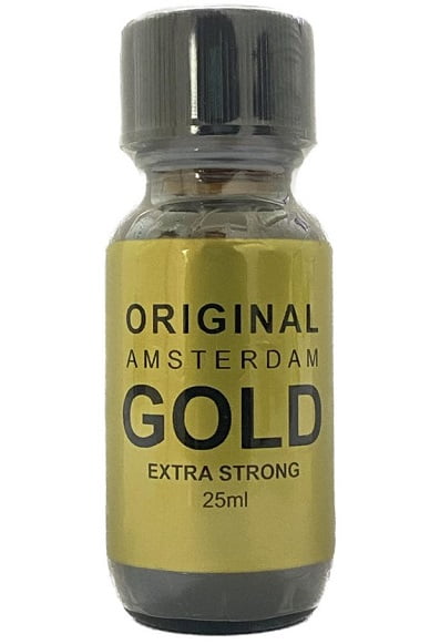 original amsterdam gold extra strong poppers 25ml