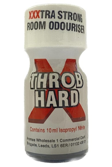 throb hard xtra strong poppers 10ml