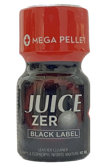 juice zero black label poppers 10ml