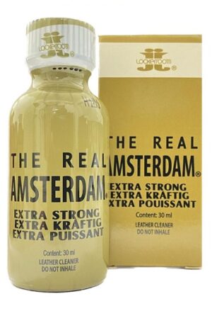 real amsterdam extra strong poppers 30ml (jj) new formula