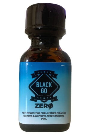 black go zero poppers 24ml