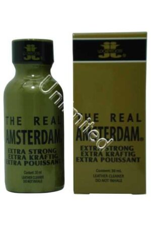 real amsterdam extra strong poppers 30ml (jj)