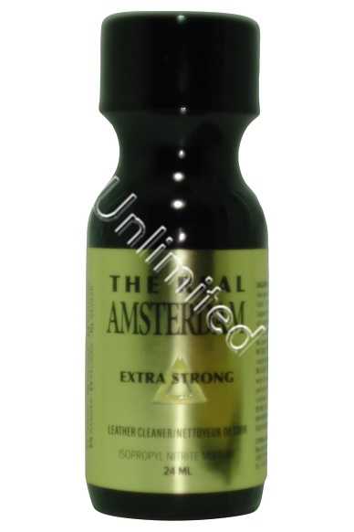 real amsterdam extra strong poppers 24ml