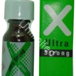 x ultra strong green poppers 15ml