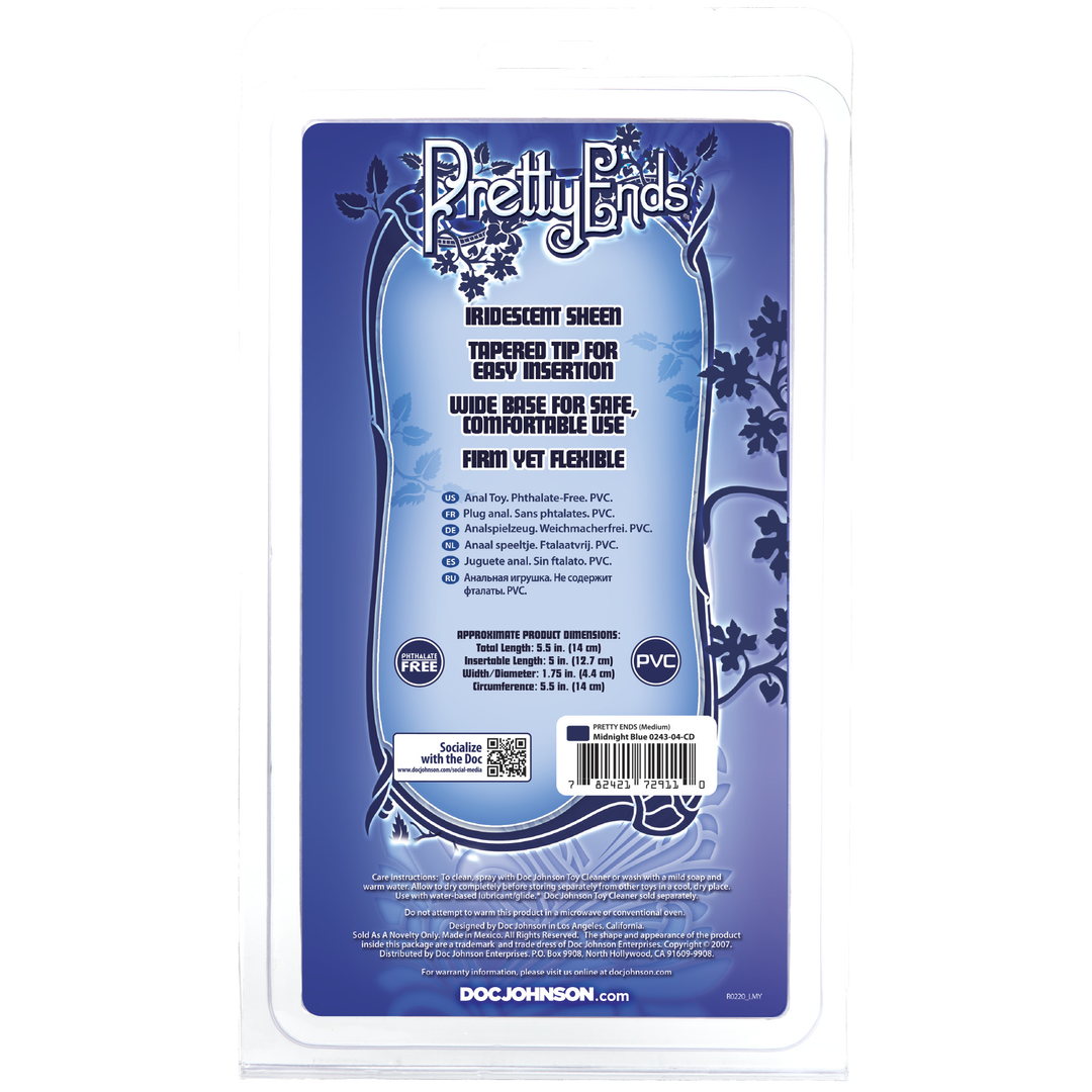 Pretty Ends-Medium - Midnight Blue