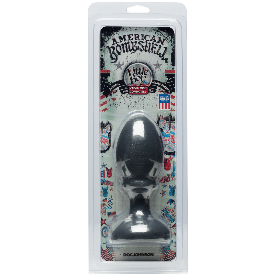 American Bombshell Plug Little Boy Metallic (15.5x6.5cm)