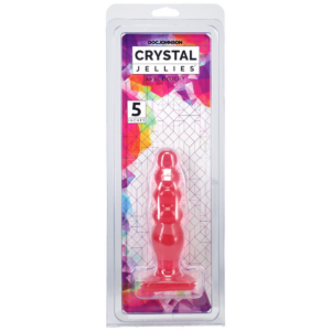 Crystal Jellies - Anal Delight - 5 Inch - Pink