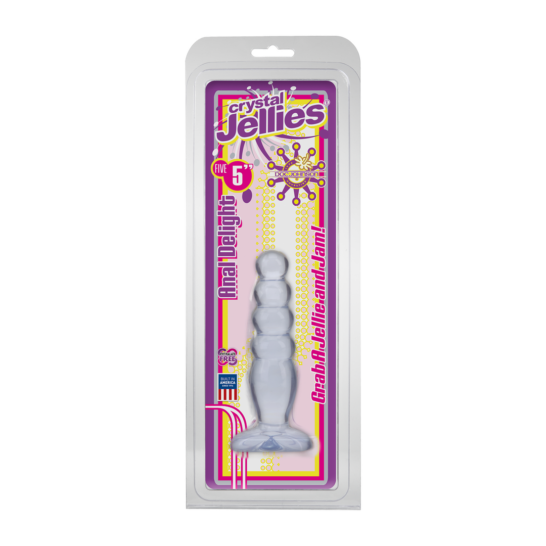 Crystal Jellies - Anal Delight - 5 Inch - Transparent