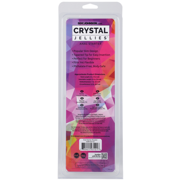 Crystal Jellies - Anal Starter - Purple