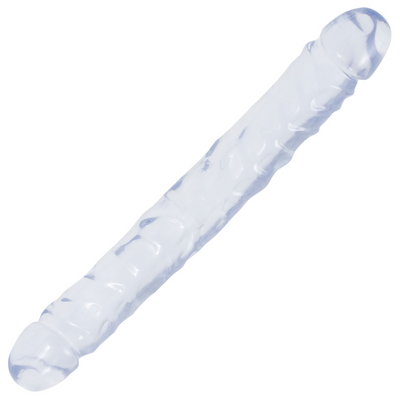 Jr. Double Dong Clear Jellie 12inch (30x4.25cm)