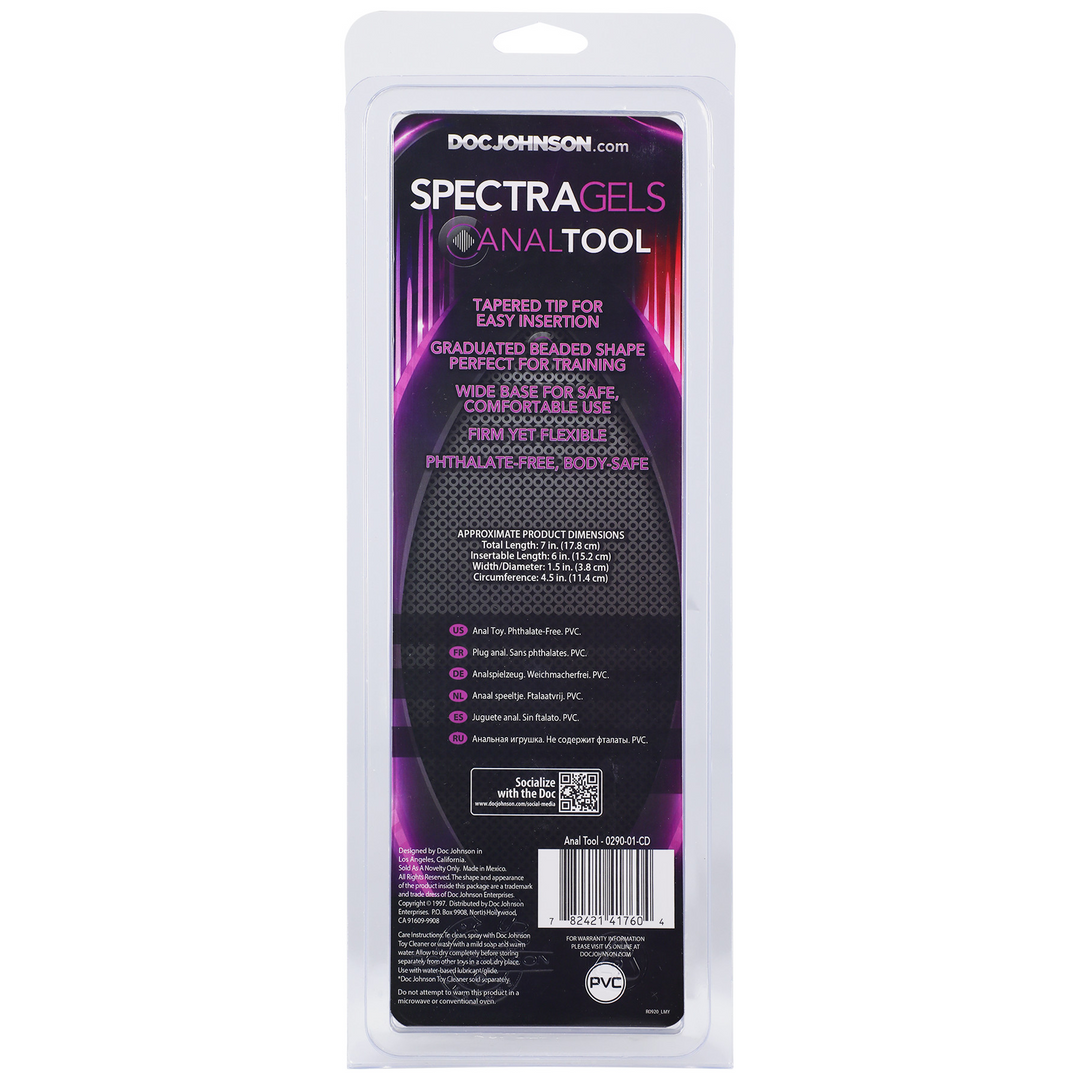 SpectraGels - Anal Tool - 7 Inch - Purple