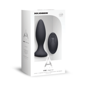 Vibe - Beginner - Rechargeable Anal Plug - Black