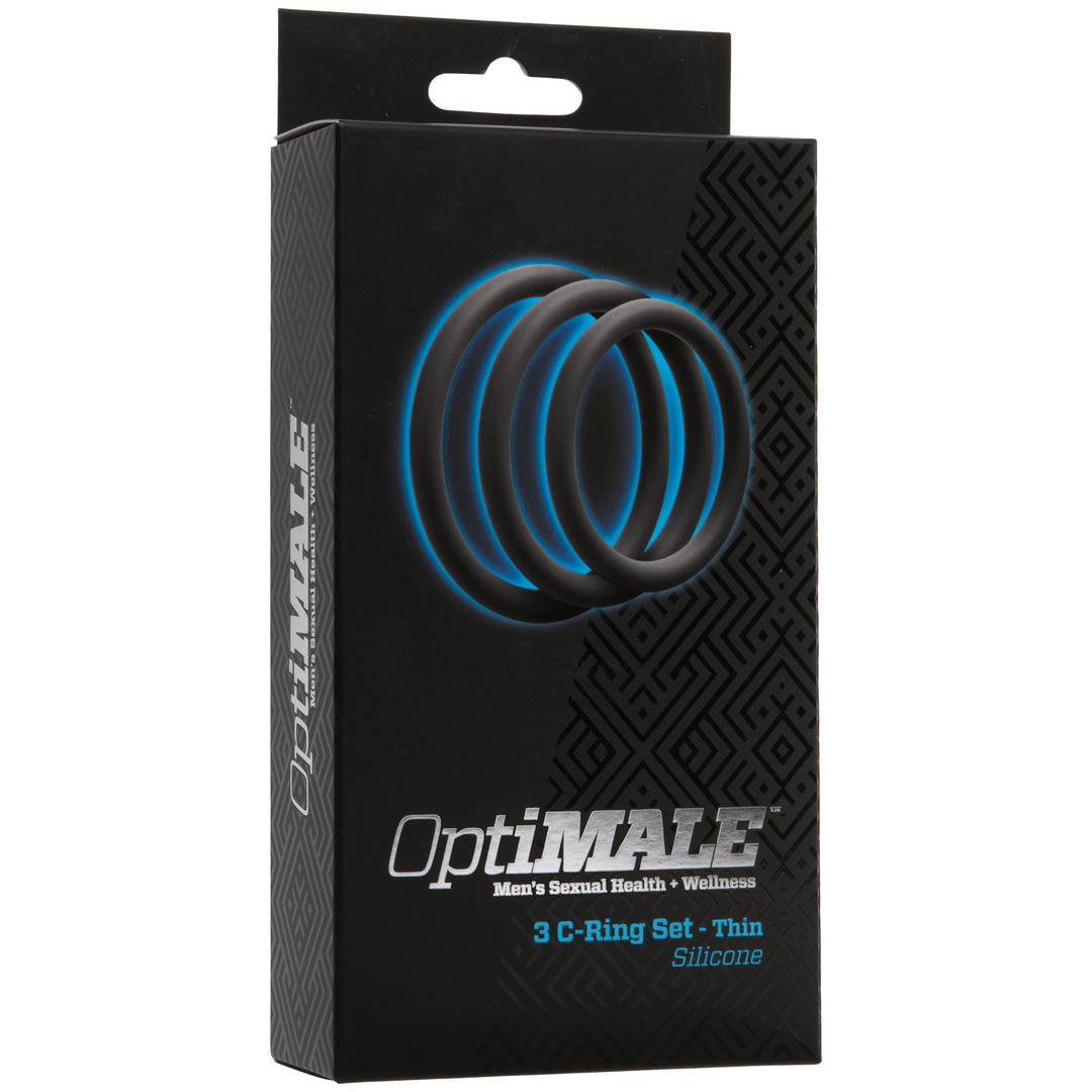 OptiMALE C-Ring 3 Set Slate Thin