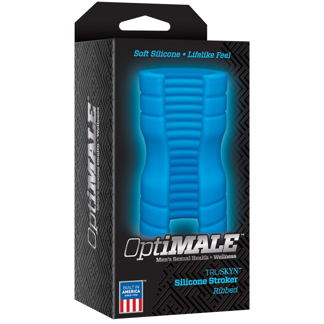 OptiMALE - TRUSKYN - Silicone Stroker - Ribbed