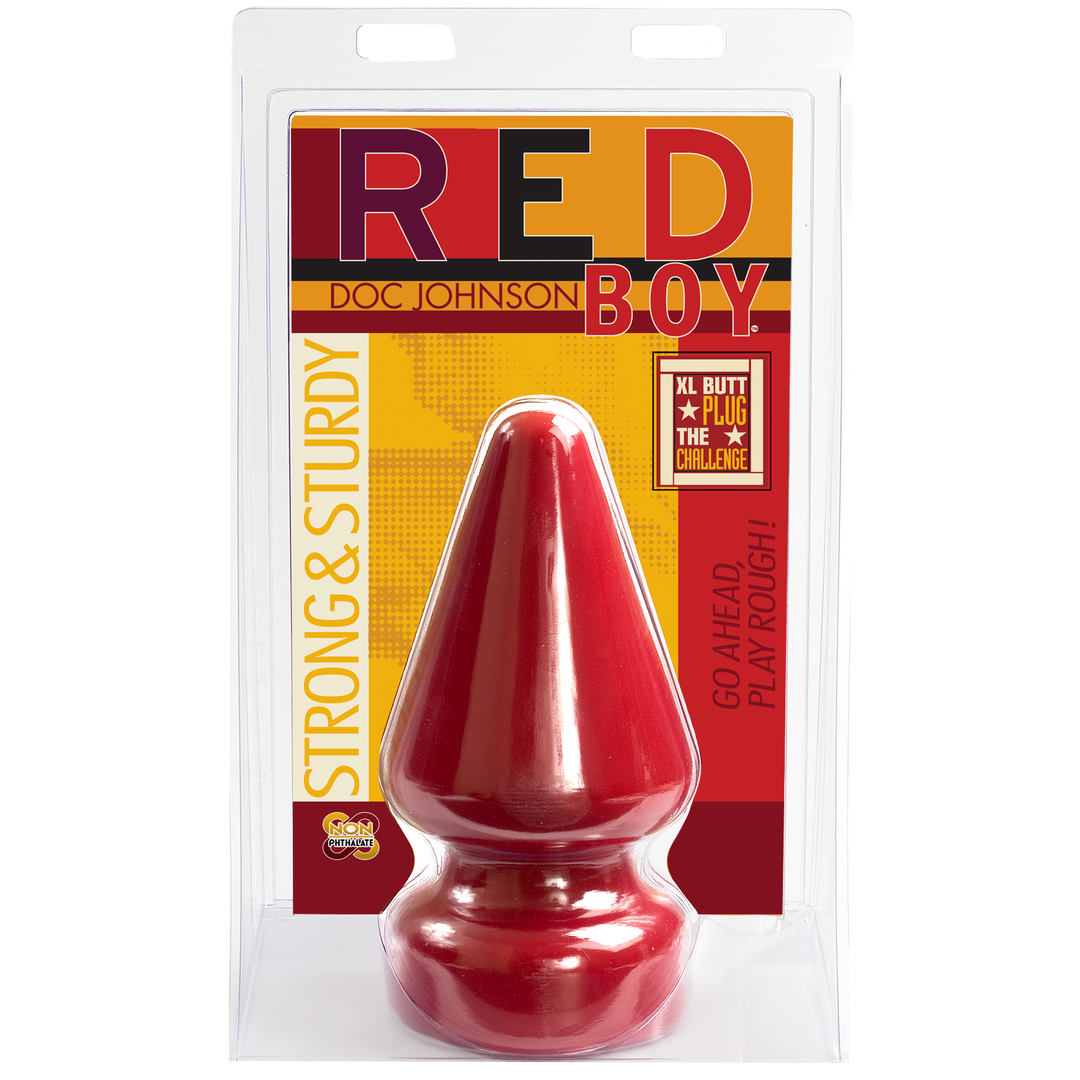 Red Boy Extra Large Butt Plug The Challenge