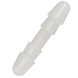 Vac-U-Lock - Frosted Double Up Plug - White