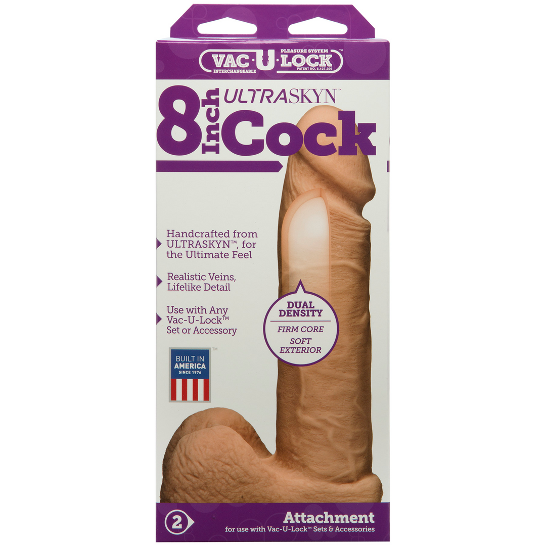 Vac-U-Lock - UR3 Cock - 8 Inch