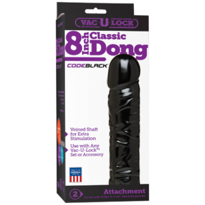 CodeBlack - Classic Dong - 8"