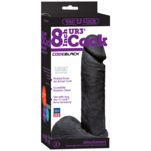 CodeBlack - Realistic UR3 Cock - 8" Cock