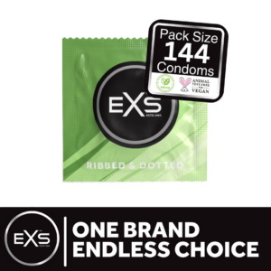 Exs 3In1 (Ribbed.Dotted & Flared) - 144 pack