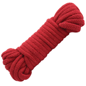 Cotton Bondage Rope Japanesse - Style Red