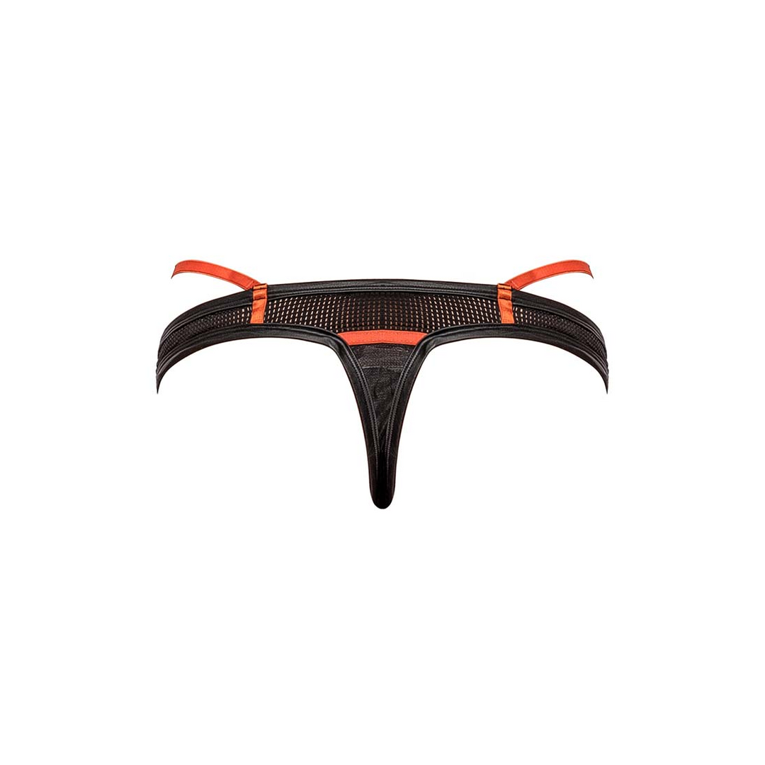 Sport Strap Thong - Black  - L/XL L/XL