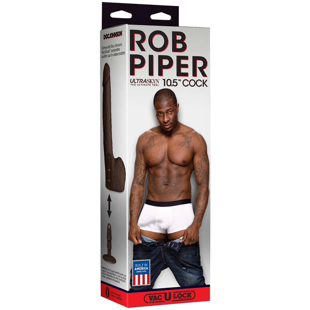 Vac-U-Lock - Rob Piper - 10.5 Inch Cock