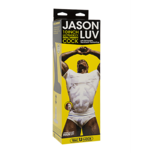 Jason Luv -  10 inch Ultraskyn Cock - Vac-U-Lock Suction Cup - B