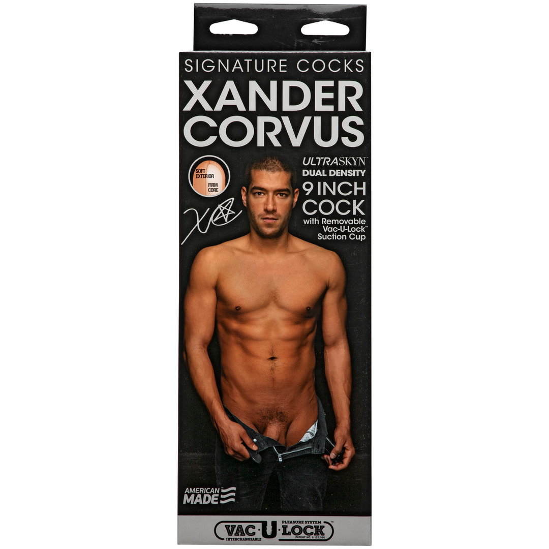 Xander Corvus - 9 inch ULTRASKYN Cock - Vanilla