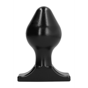 Butt Plug All Black 16 cm 8 Inch