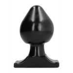 Butt Plug All Black 19 cm 11 Inch